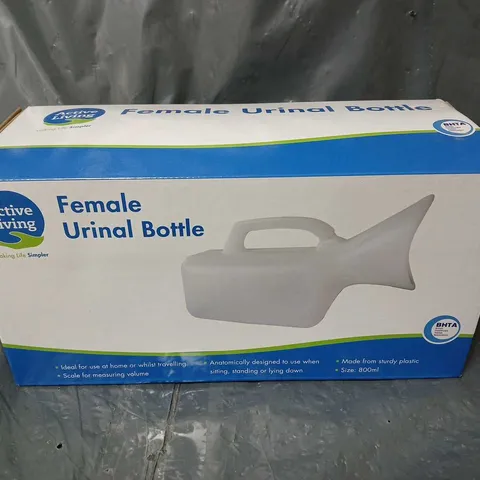 10 BOXED ACTIVE LIVING FEMALE URINAL BOTTLES