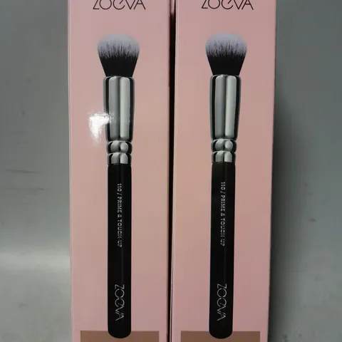 4 ZOEVA 110 PRIME AND TOUCH-UP BRUSHES