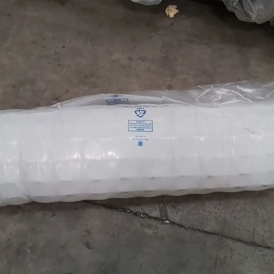 BAGGED SERENITY COMFORT COIL SPRING AND ECO-FOAM HYBRID 135cm DOUBLE MATTRESS 