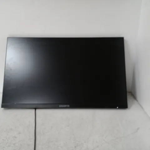 GIGABYTE M27Q X 27-INCH LCD GAMING MONITOR - POWERS ON - DAMAGED SCREEN