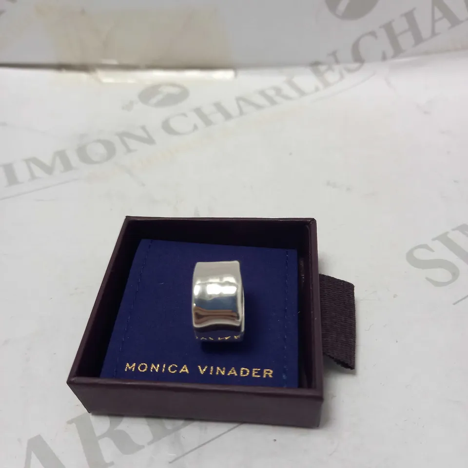 MONICA VINADER SIREN MUSE BAND RING IN SILVER