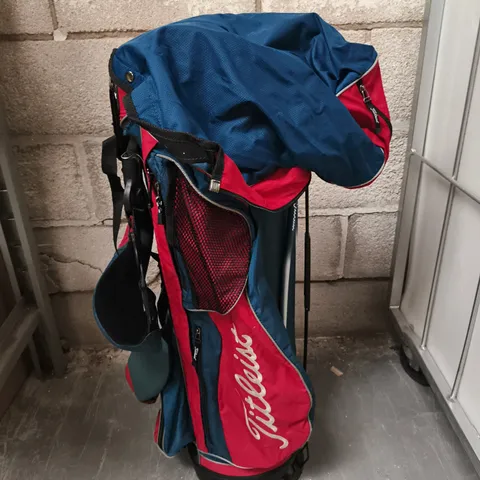 TITLEIST GOLF STAND BAG – BLUE & RED