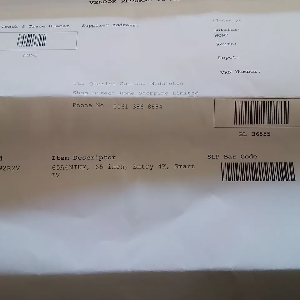 PALLET CONTAINING APPROXIMATELY 9 DAMAGED TVS