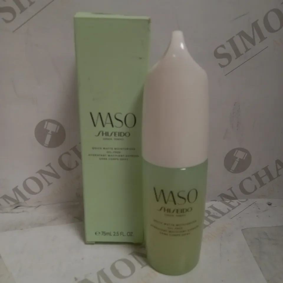 SHISEIDO WASO QUICK MATTE MOISTURIZER 75ML