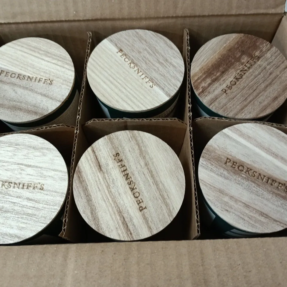 12 PECKSNIFF'S FOREST RETREAT SCENTED CANDLES