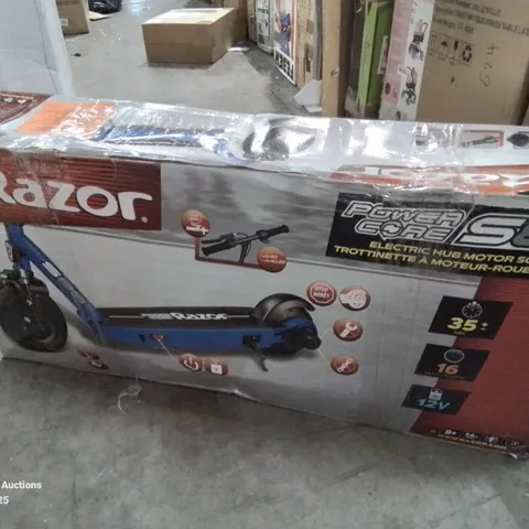 BOXED RAZOR POWER CORE S85- BLUE