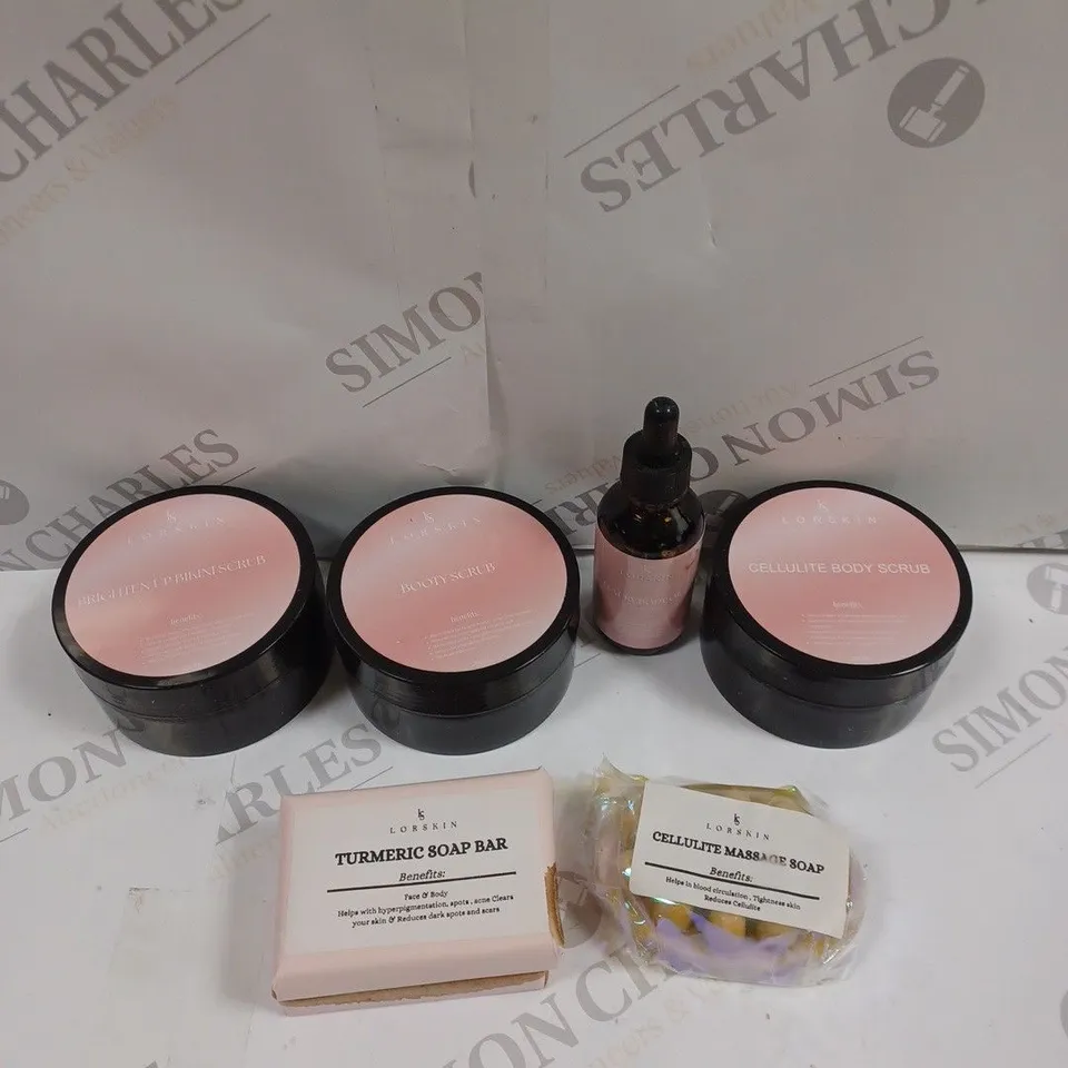 BOXED LORSKIN SKINCARE COLLECTION GIFT SET 