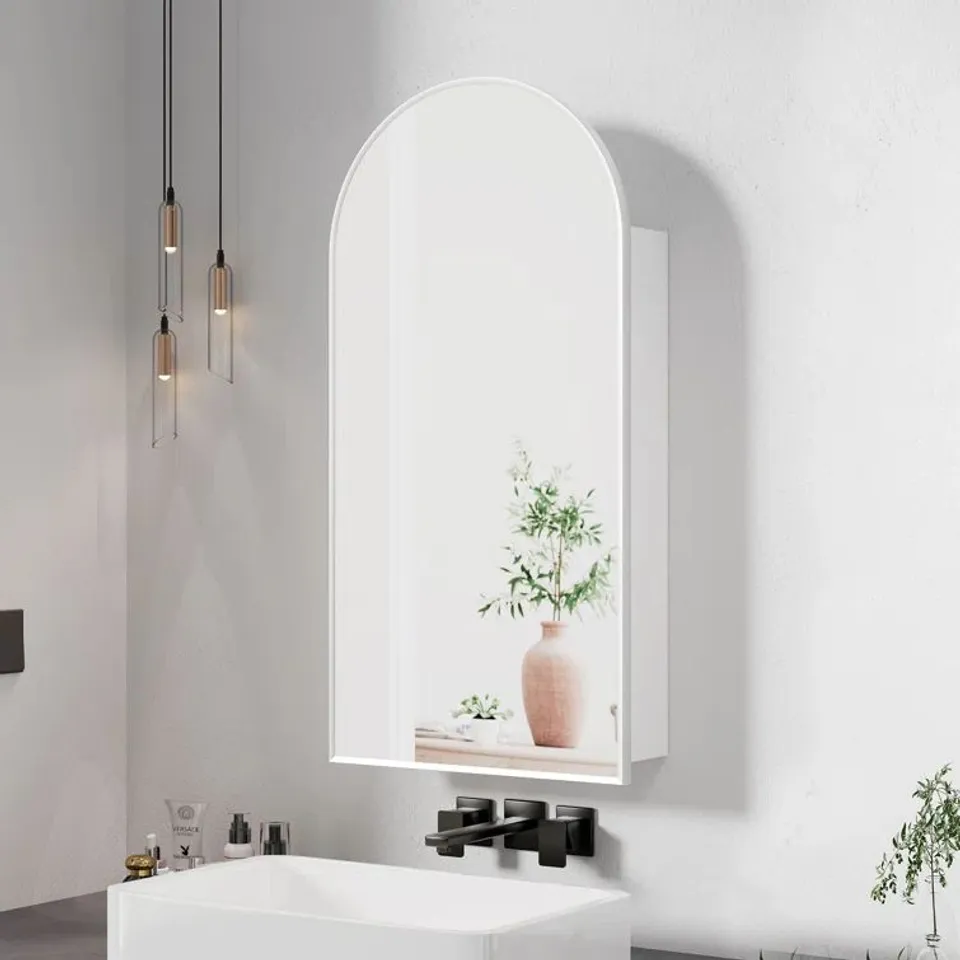 BOXED BULFRANO MEDICINE CABINET WITH MIRROR