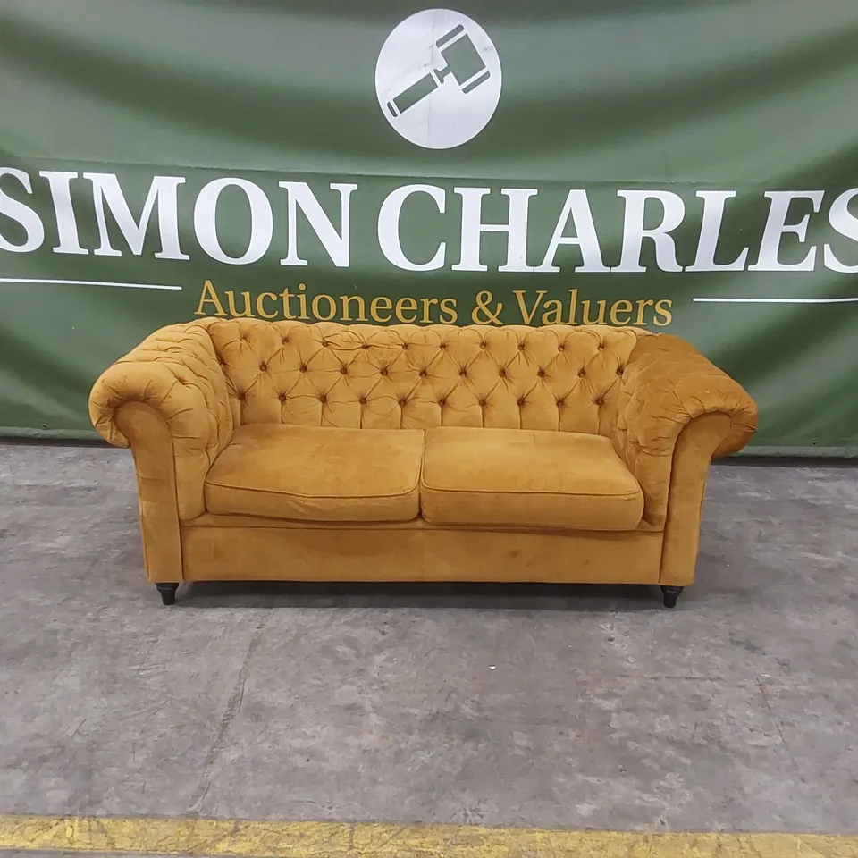 QUALITY DESIGNER LITTLEHAMPTON 3 SEATER CHESTERFIELD SOFA