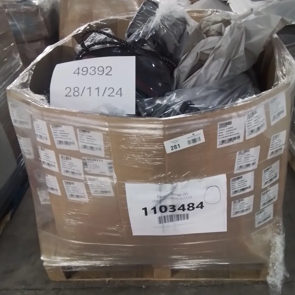 PALLET CONTAINING APPROXIMATELY 26  RAW ELECTRICAL ITEMS TO INCLUDE:
