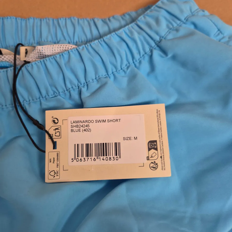 ELLESSE LAMINARDO SWIM SHORT – BLUE, SIZE M (MEN'S)