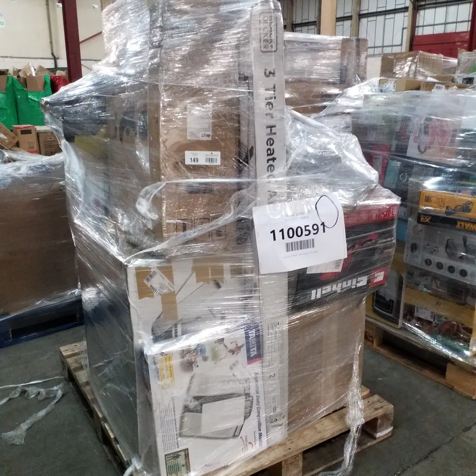 PALLET OF APPROXIMATELY 15 UNPROCESSED RAW RETURN HOUSEHOLD AND ELECTRICAL GOODS TO INCLUDE;