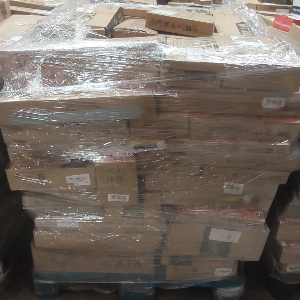 PALLET CONTAINING A VERY LARGE QUANTITY OF ASSORTED TV STANDS/MOUNTS ECT