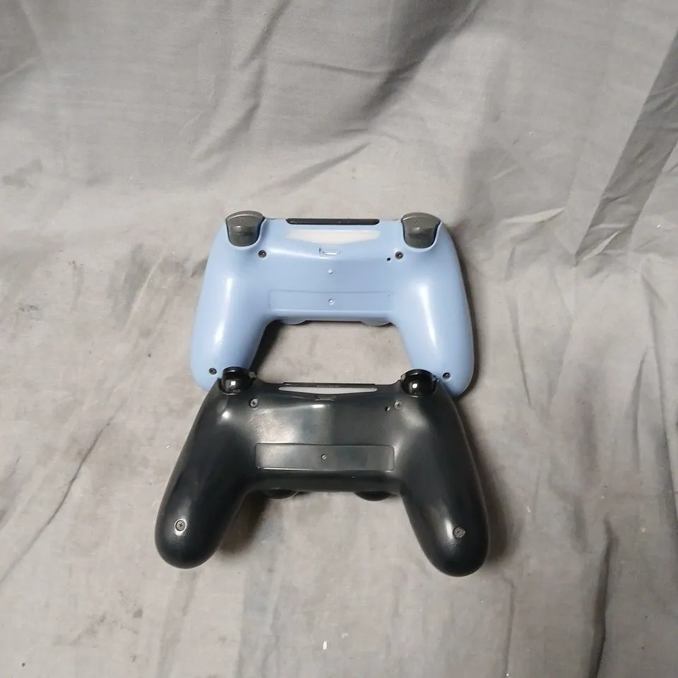 SONY DUALSHOCK 4 WIRELESS CONTROLLERS (PS4) – BLUE & BLACK, SET OF 2