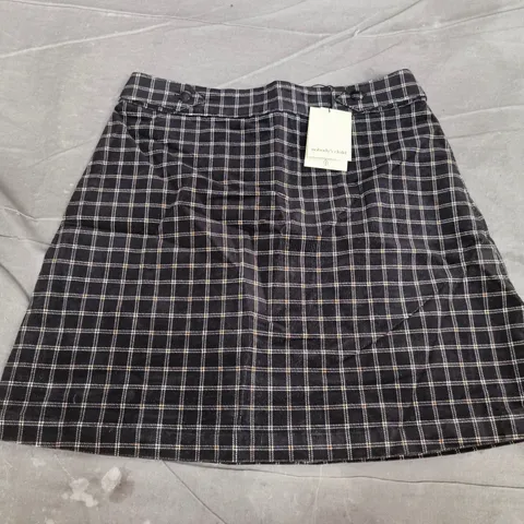 NOBODYS CHILD TERRI SKIRT IN BLACK - UK 10