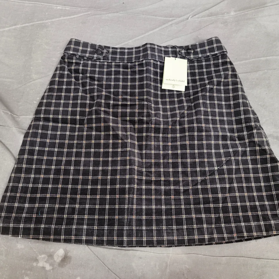 NOBODYS CHILD TERRI SKIRT IN BLACK - UK 10
