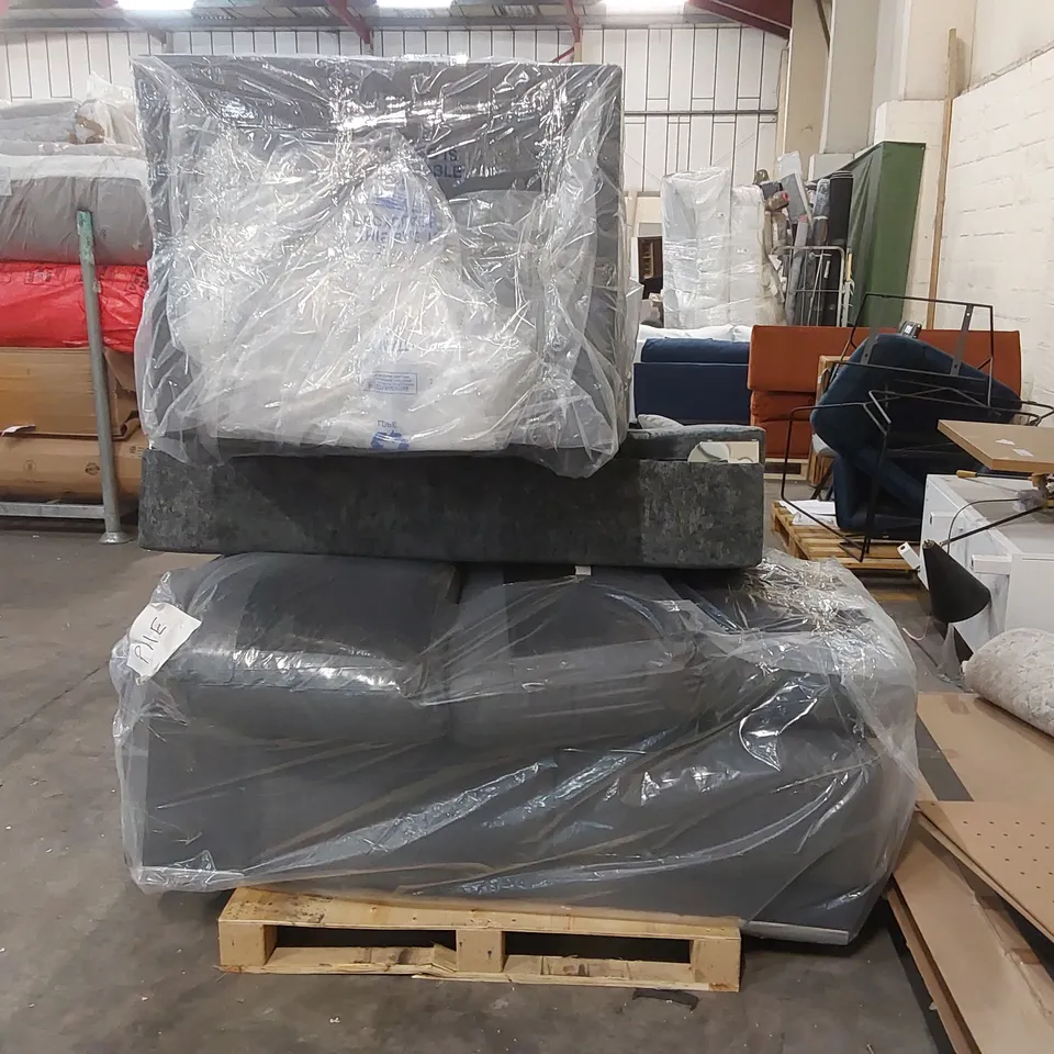 PALLET OF ASSORTED SOFA/FURNITURE PARTS 