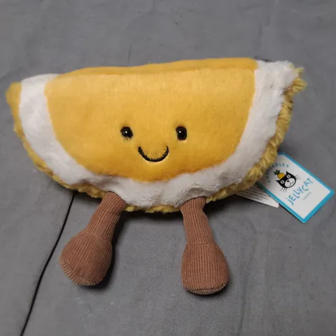 UNPACKAGED JELLYCAT LEMON THEMED PLUSHIE