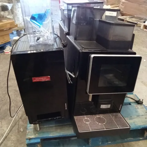 FRANKE A600 COMMERCIAL COFFEE ESPRESSO MACHINE WITH MILK FRIDGE
