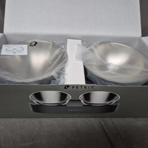 PETKIT ADJUSTABLE FEEDING BOWL SET 