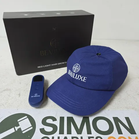 BOXED BEAULUXE RED LIGHT HAIR GROWTH CAP 
