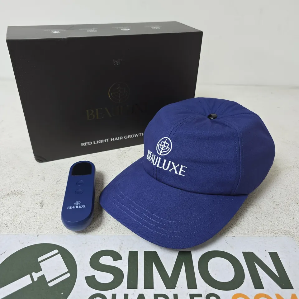 BOXED BEAULUXE RED LIGHT HAIR GROWTH CAP