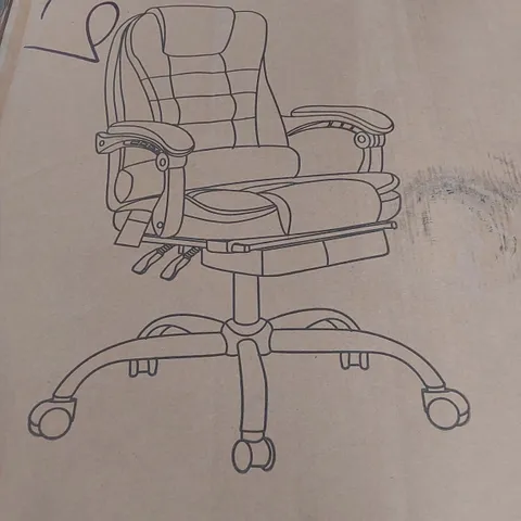BOXED ALBERT GAMING CHAIR 