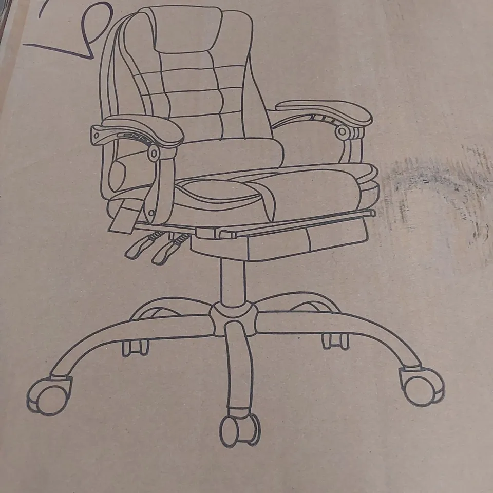 BOXED ALBERT GAMING CHAIR 