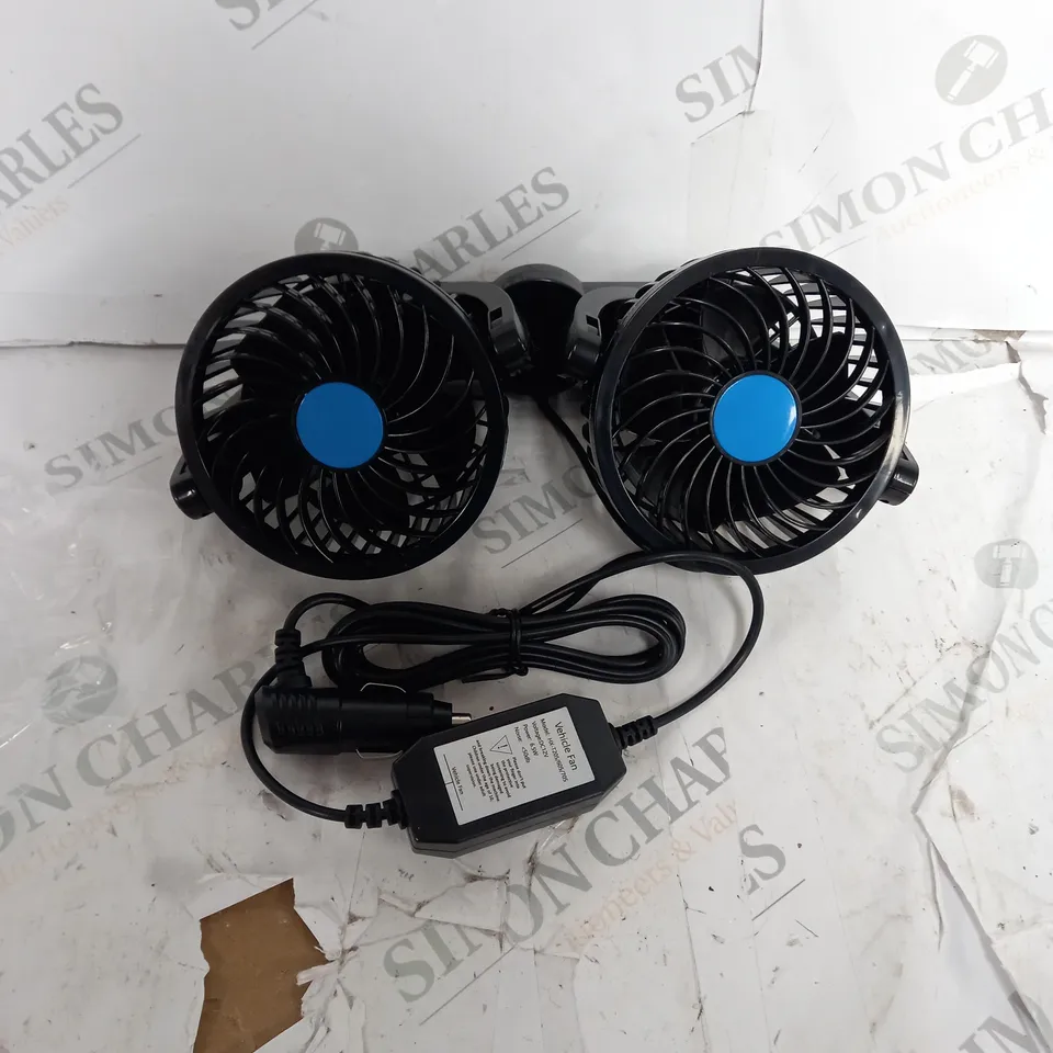 VEHCILE DUAL FAN