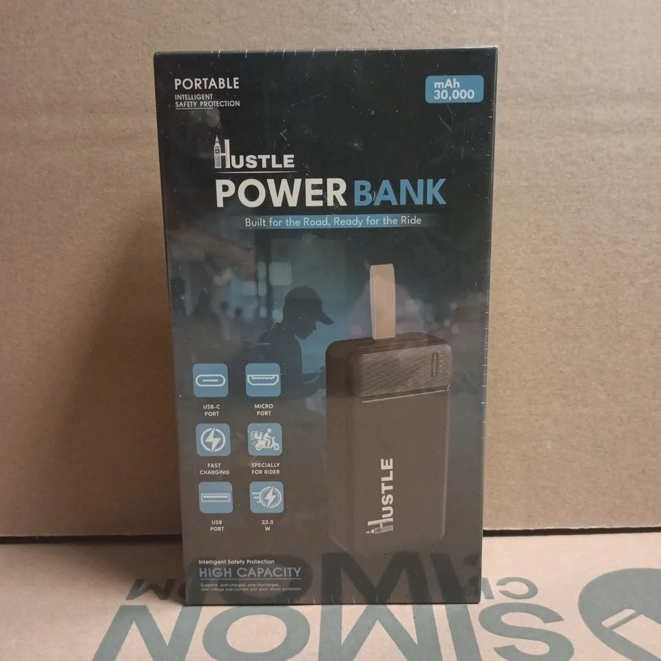 HUSTLE 30,000 MAH POWER BANK
