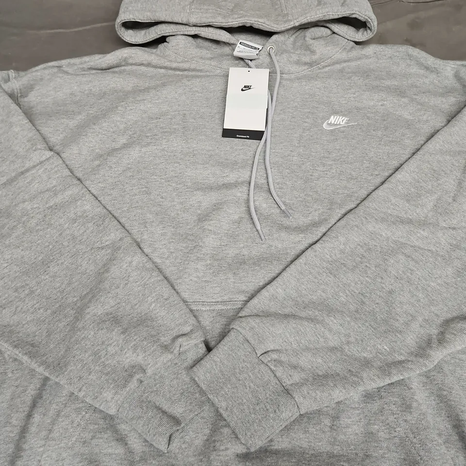 NIKE LOGO OVERHEAD HOODIE - SIZE XS