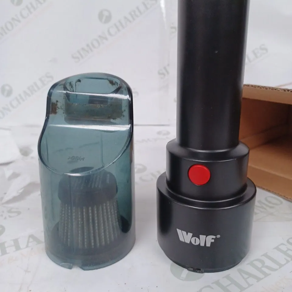 WOLF CORDLESS CAR BUDDY VACUUM CLEANER