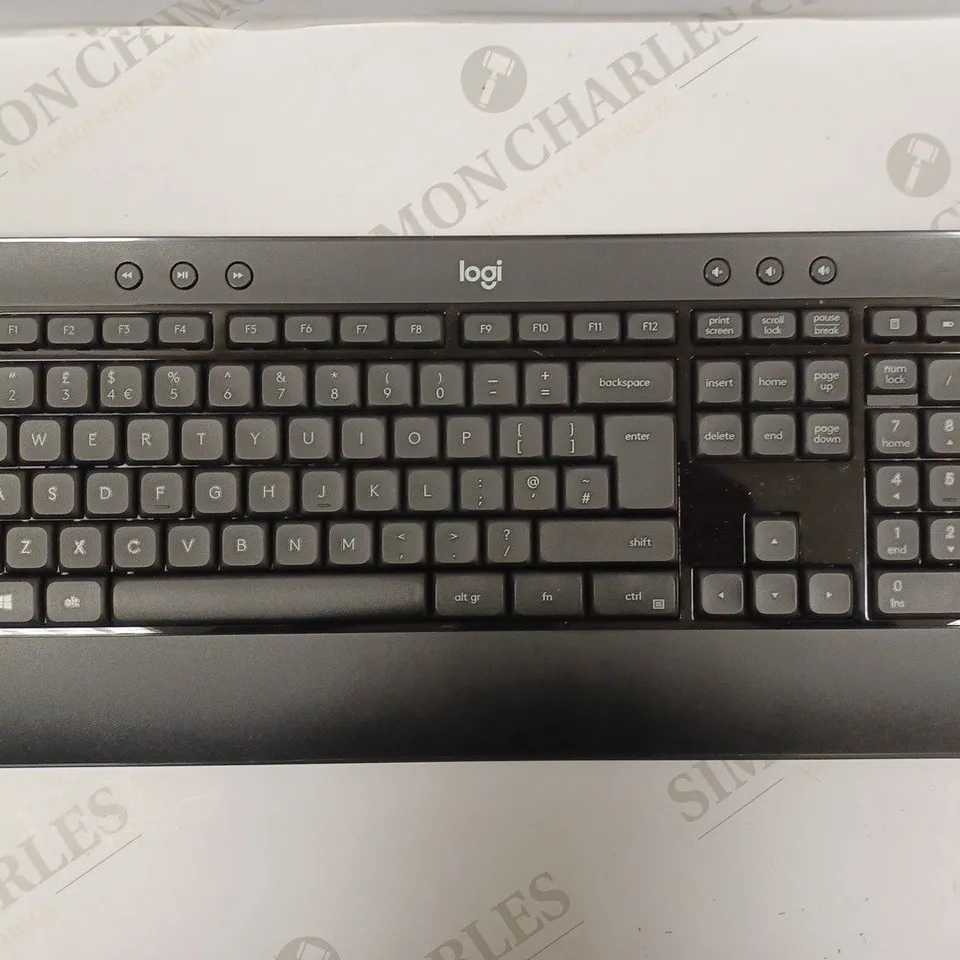 LOGITECH ADVANCED WIRELESS KEYBOARD - MOUSE MISSING 