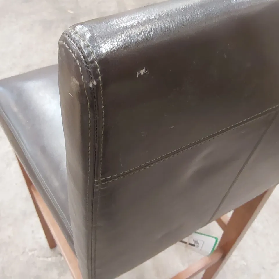 DESIGNER SOLID WOOD BAR CHAIR