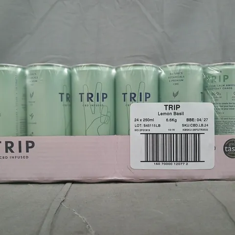 TRIP CBD INFUSED SPARKLING DRINK MULTIPACK (24 X 250ML CANS)