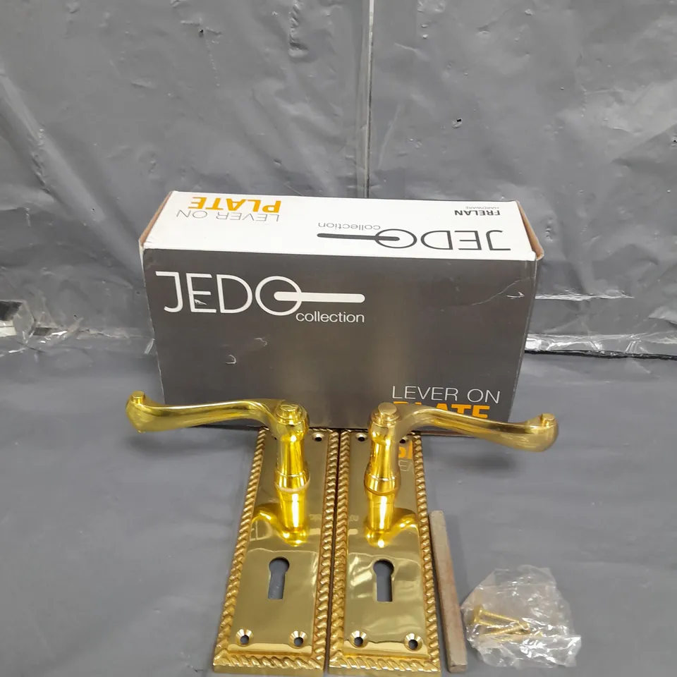 BOXED FRELAN PB GEORGIAN LEVER LOCK