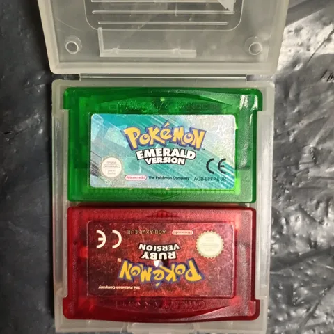 POKEMON EMERALD & RUBY FOR NINTENDO DS  