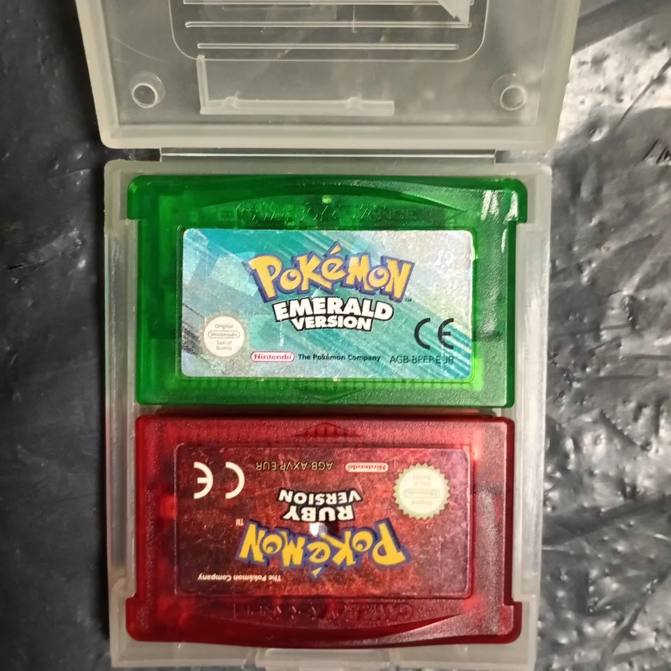 POKEMON EMERALD & RUBY FOR NINTENDO DS  