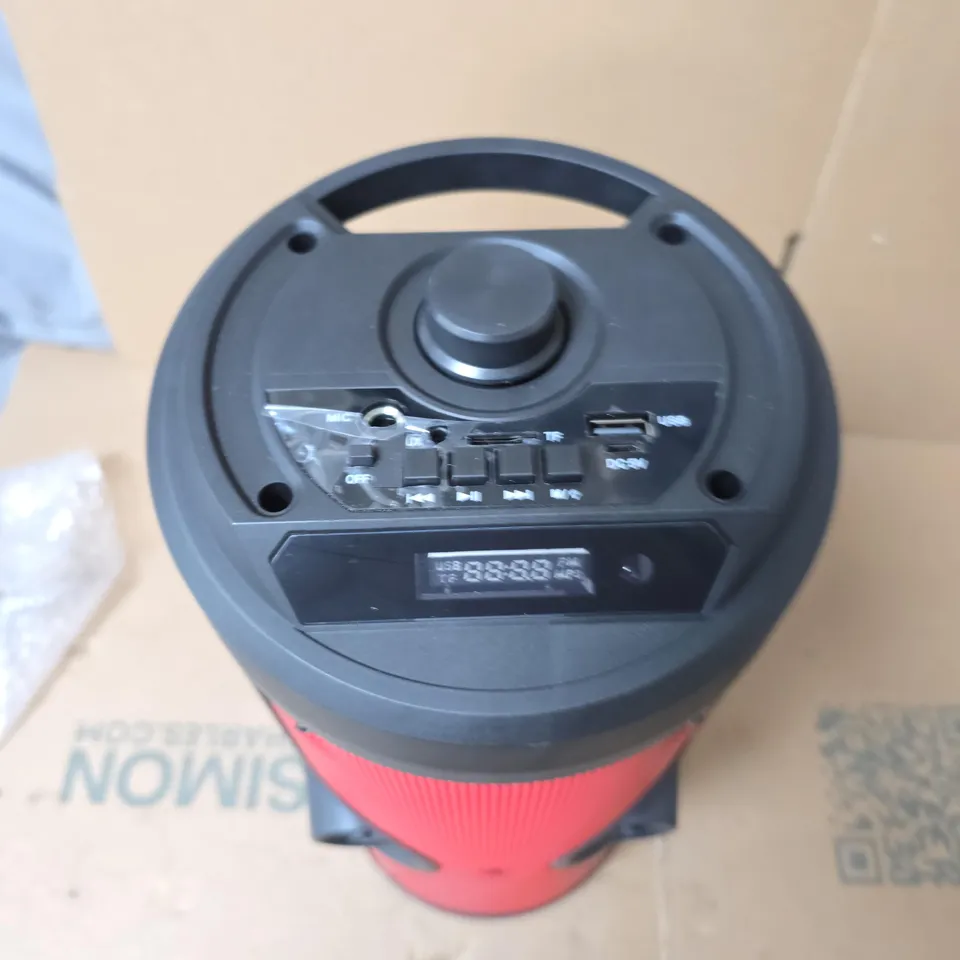 PORTABLE BLUETOOTH SPEAKER WITH RGB LIGHT 