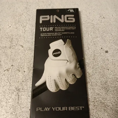 PING TOUR GOLF GLOVE – BOXED