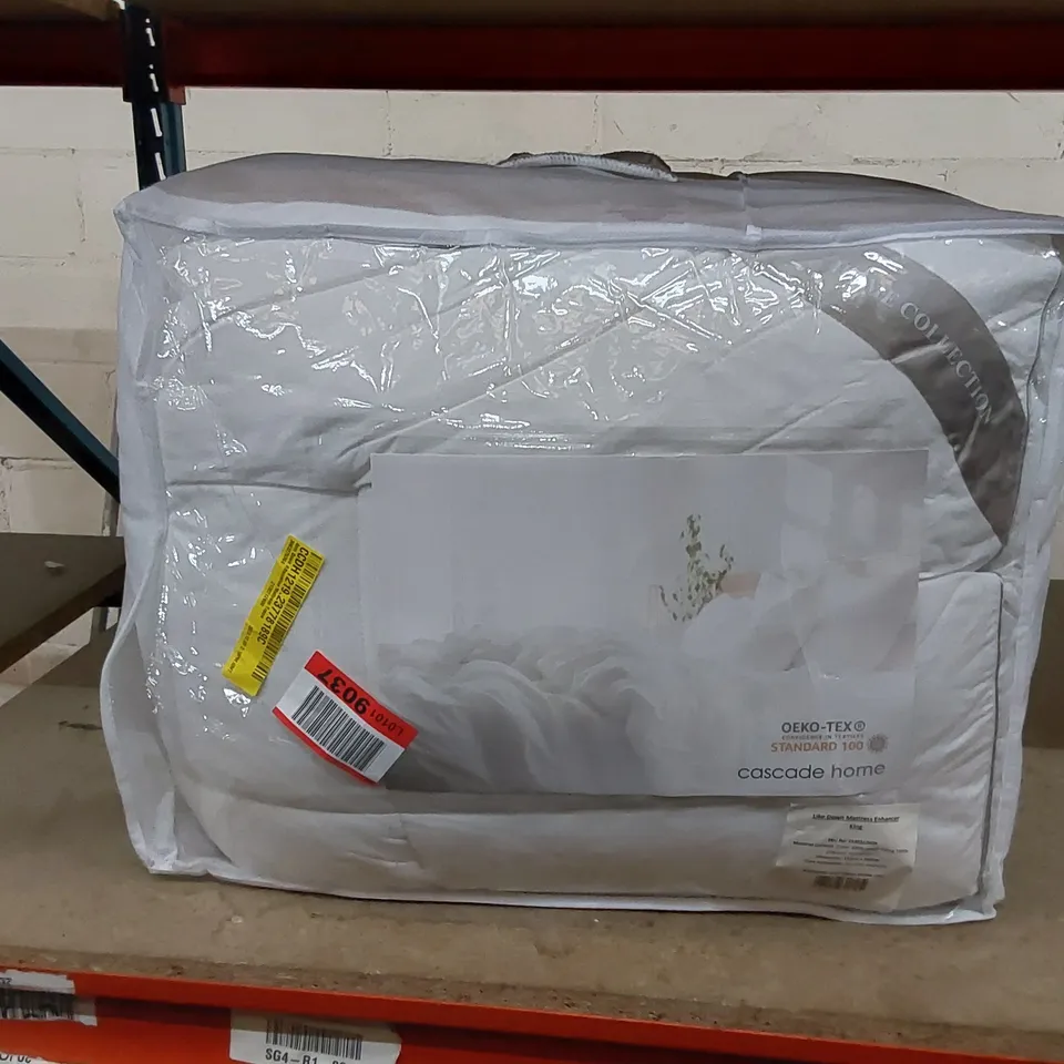 BAGGED 8CM DOWN ALTERNATIVE MATTRESS TOPPER // SIZE: KING