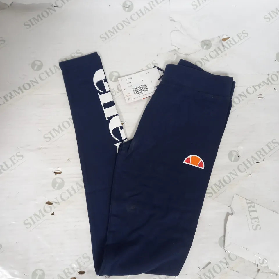 ELLESSE LEGGINGS IN NAVY SIZE 8
