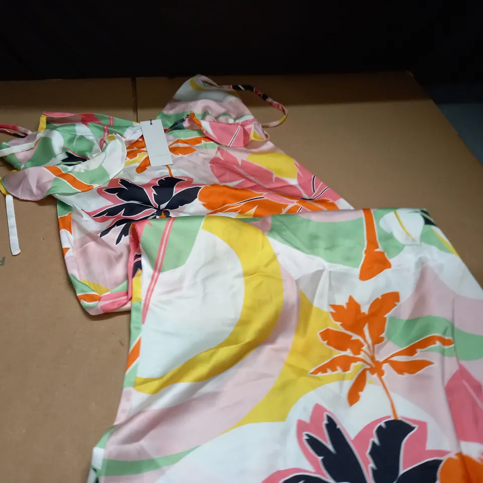 NEVER FULLY DRESSED PALM HANNAH DRESS - UK  14