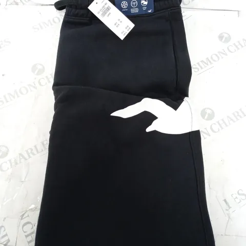 HOLLISTER RELAXED JOGGERS IN BLACK - LARGE