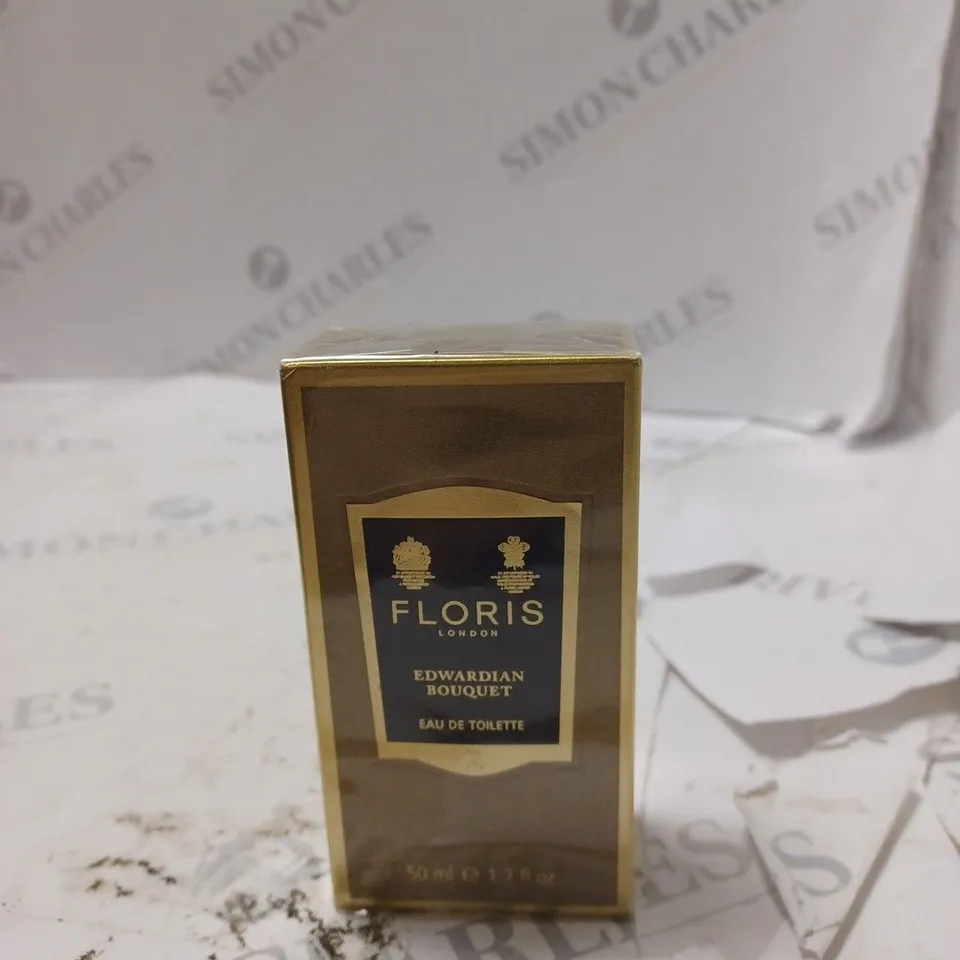 BOXED AND SEALED FLORIS LONDON EDWARDIAN BOUQUET EAU DE TOILETTE 50ML