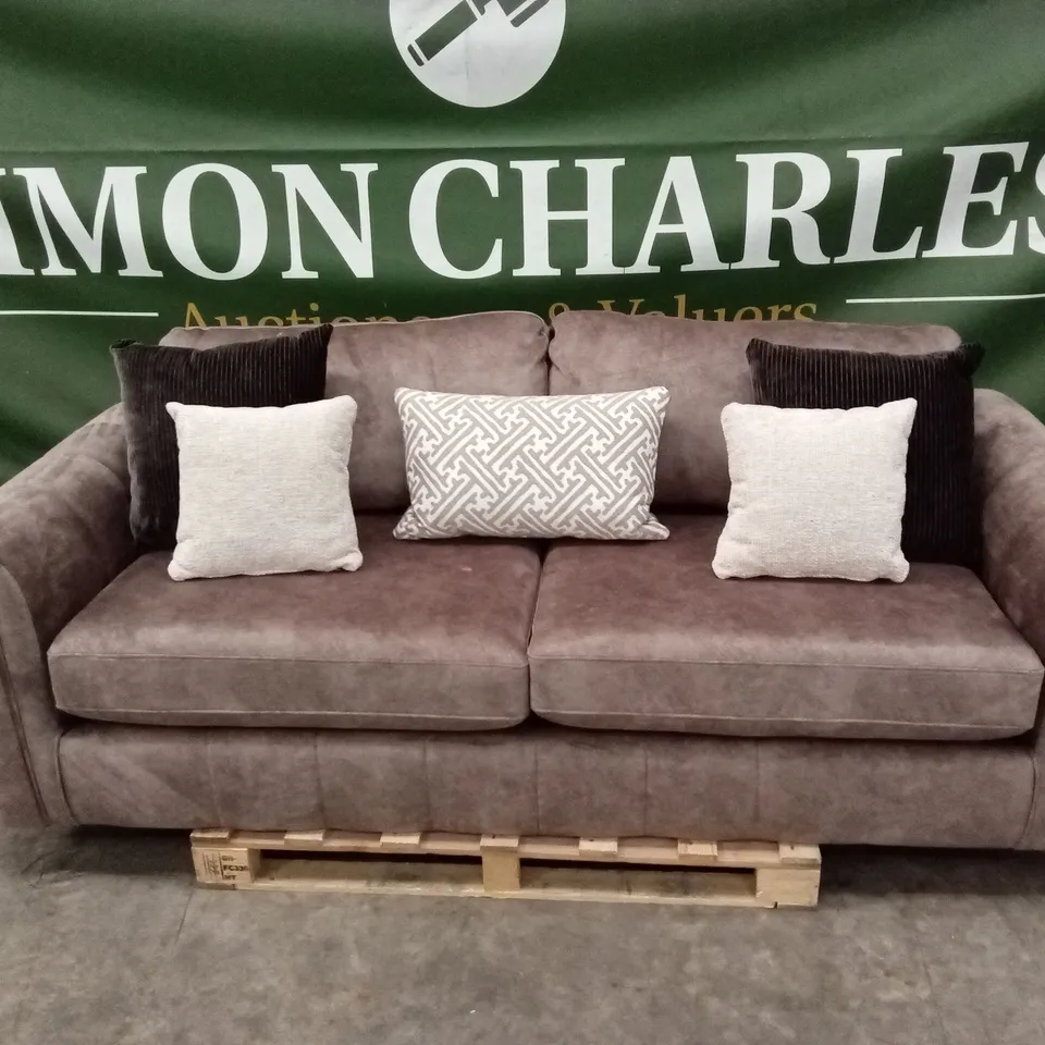 AMARA 3 SEATER SOFA - CHOCOLATE RRP £1349