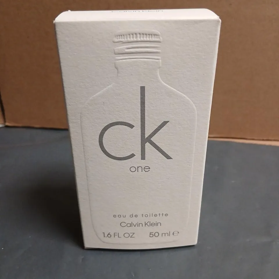 BOXED CK CALVIN KLEIN ONE EAU DE TOILETTE 50ML