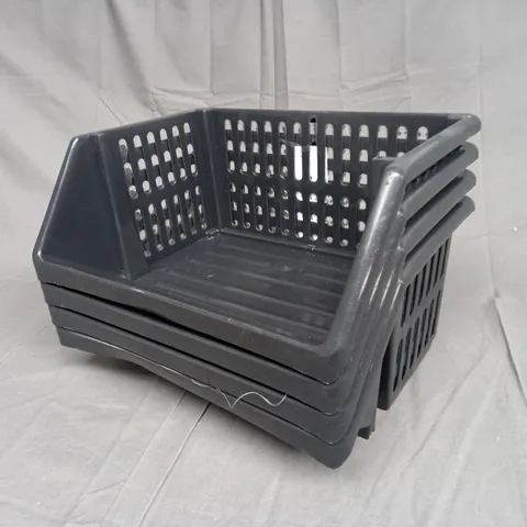 SET OF 4 STORAGE RACKS