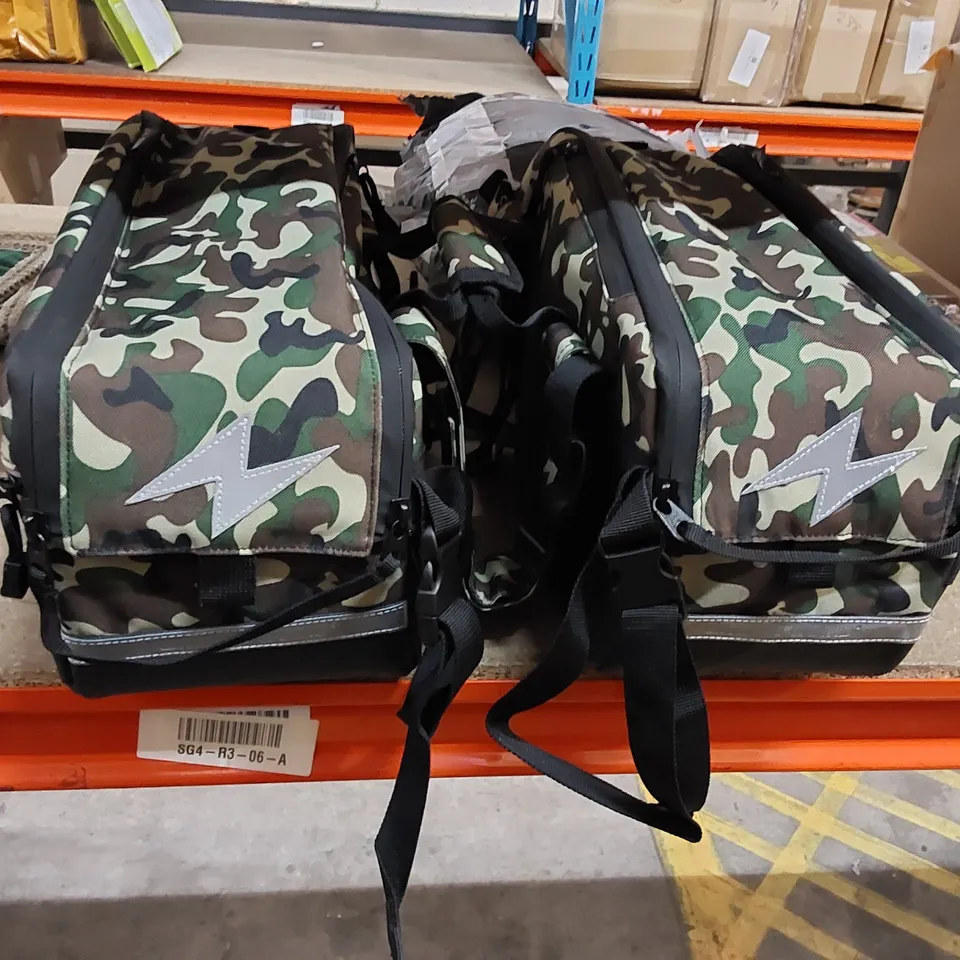 BOXED EXTREME WORLD MOTORCYCLE BAG - CAMOUFLAGE (1 BOX)