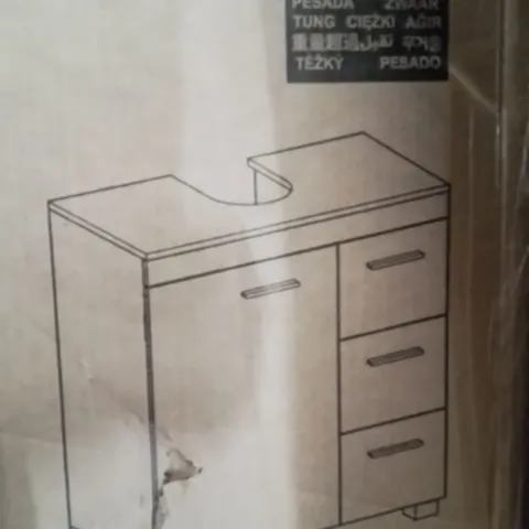 BOXED WASHBASIN UNDERSINK CABINET 